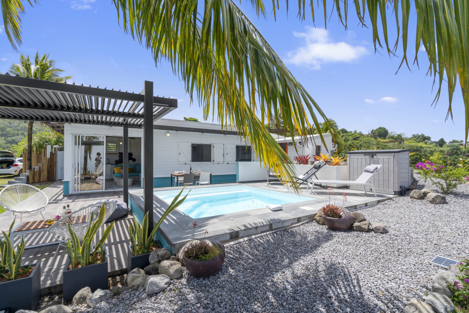 Le Carbet - Villa 2 chambres avec piscine